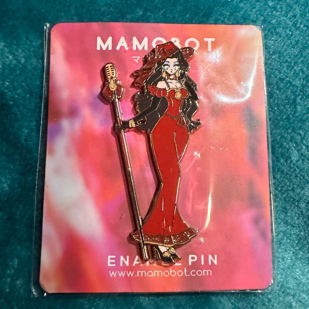 Brand New MAMOBOT Pauline Mario Enamel Pin  (SOLD OUT!)